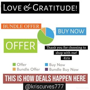 ✨THANK YOU✨SIZE INCLUSIVE NWT & SUSTAINABLE FASHION✨